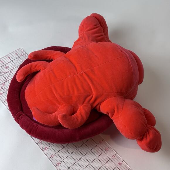 Disney Princess‎ Little Mermaid Sebastian Jumbo XL Plush Stuff Animal Crab Red - Picture 5 of 7
